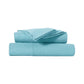 Kingtex Ultra-Soft Micro Flannel Sheet Set 40 cm Wall Aqua Queen