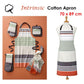 Ladelle Intrinsic Cotton Apron 70 x 89 cm