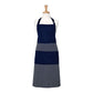 Ladelle Professional Series Stripe Navy Cotton Apron 70 x 95 cm