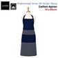 Ladelle Professional Series Stripe Navy Cotton Apron 70 x 95 cm