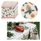 Ladelle Set of 4 Evergreen 100% Cotton Napkins 45 x 45 cm