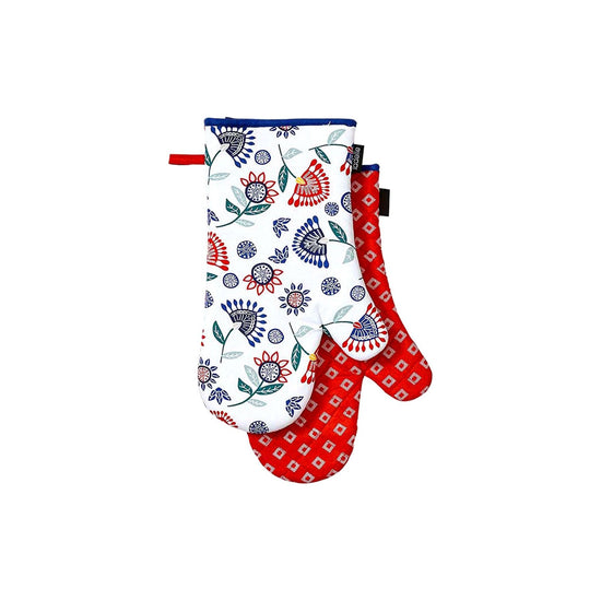 Ladelle Set of 2 Cami Kitchen / BBQ Oven Mitt