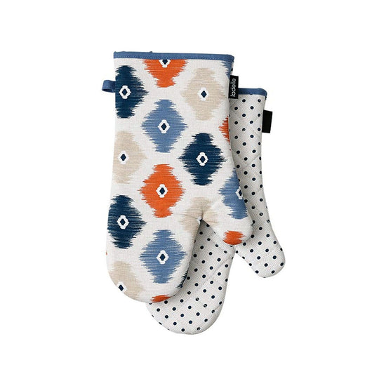 Ladelle Set of 2 - Mila Cotton Kitchen / BBQ Oven Mitts