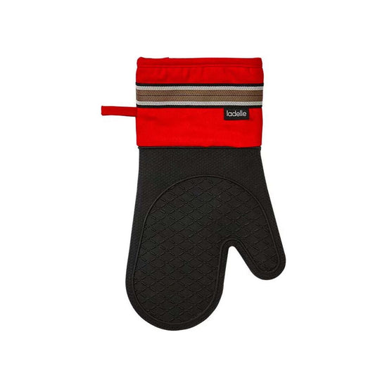 Ladelle Professional Series Red Silicone Oven Mitt