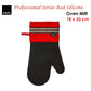 Ladelle Professional Series Red Silicone Oven Mitt