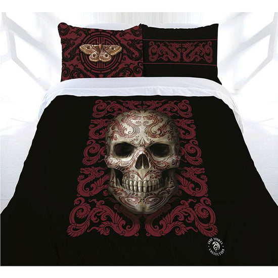 Anne Stokes Oriental Skull Quilt Cover Set Single