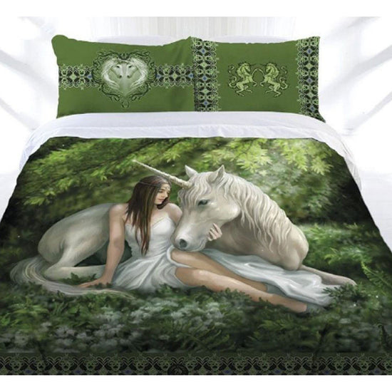 Anne Stokes Pure Heart Quilt Cover Set Single