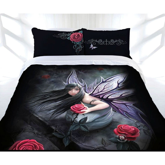 Anne Stokes Rose Fairy Quilt Cover Set Double