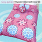 Sassy Garden Pink Quilt Cover Set Double