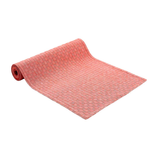 Ladelle Torque Kitchen / Dining Table Runner Red