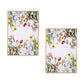 Ashdene Set of 2 Floral Symphony Cotton Kitchen Tea Towels 50 x 70 cm