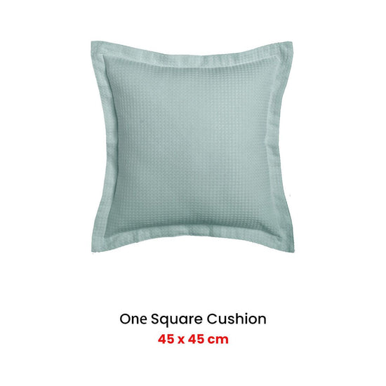 Platinum Collection Ascot Surf Square Filled Cushion 45 x 45cm