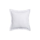 Platinum Collection Ascot White Square Filled Cushion 45 x 45cm