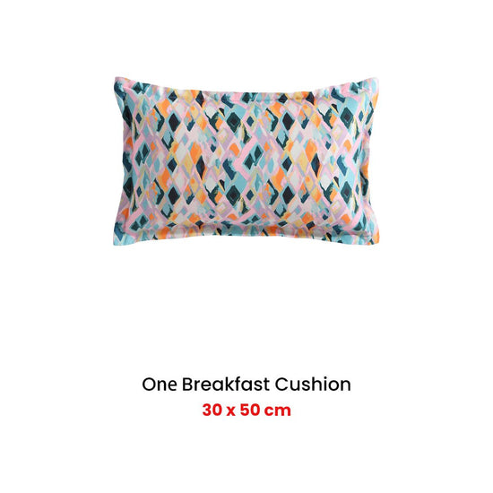 Logan and Mason Kalea Multi Breakfast Filled Cushion 30 x 50cm