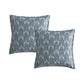 Logan & Mason Pair of Cape Conran Teal European Pillowcases 65 x 65cm