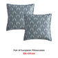 Logan & Mason Pair of Cape Conran Teal European Pillowcases 65 x 65cm