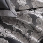 Davinci Emerson Granite Woven Jacquard Quilt Cover Set King