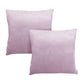 Alastairs Augusta Blush Pair of Flannel Fleece European Pillowcases