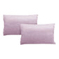 Alastairs Augusta Blush Pair of Flannel Fleece Standard Pillowcases