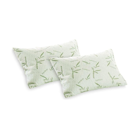 Alastairs Pair of Nature Basics Bamboo Waterproof Standard Pillow Protectors
