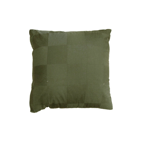 Orient Sense Dominic Olive Gingham Jacquard Cushion Cover 45cm x 45cm