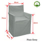 Rans Alfresco 100% Cotton Director Chair Cover - Plain Grey