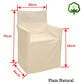 Rans Alfresco 100% Cotton Director Chair Cover - Plain Natural