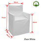 Rans Alfresco 100% Cotton Director Chair Cover - Plain White