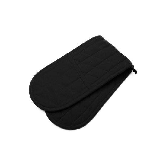 Rans Manhattan Black Cotton Double Oven Mitt