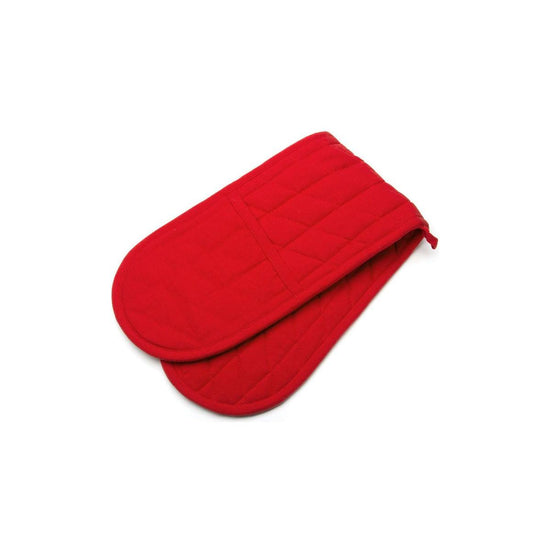 Rans Manhattan Red Cotton Double Oven Mitt