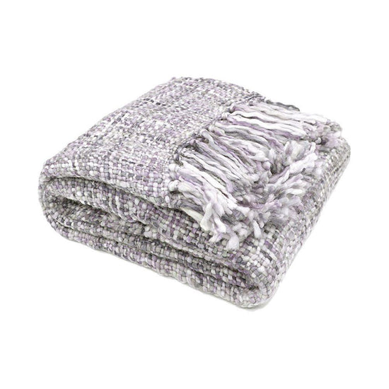 Rans Oslo Knitted Weave Throw 127x152cm - Soft and Subtle