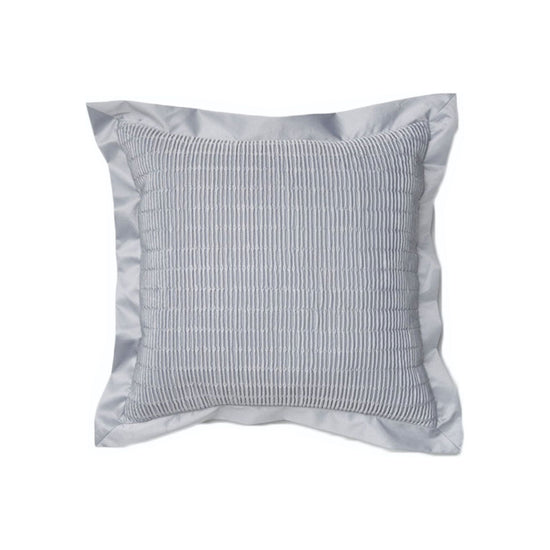 Rapee Morocco Quilted Flange Cushion Cover- Silver 43 x 43 cm