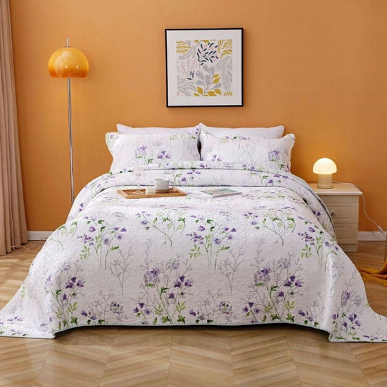 100% Cotton Lightly Quilted Coverlet Set Gabby Queen 230 x 250 cm