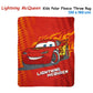 Lightning McQueen Printed Polar Fleece Throw Rug 130 x 160 cm