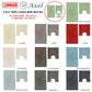 2200GSM 2 Pce Axel 100% Cotton Bath Mat Set Latte