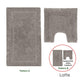 2200GSM 2 Pce Axel 100% Cotton Bath Mat Set Latte