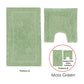 2200GSM 2 Pce Axel 100% Cotton Bath Mat Set Moss Green