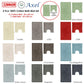 2200GSM 2 Pce Axel 100% Cotton Bath Mat Set Oatmeal