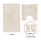 2200GSM 2 Pce Axel 100% Cotton Bath Mat Set Oatmeal