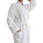 Jason 240GSM Waffle Polyester Cotton Kimono White