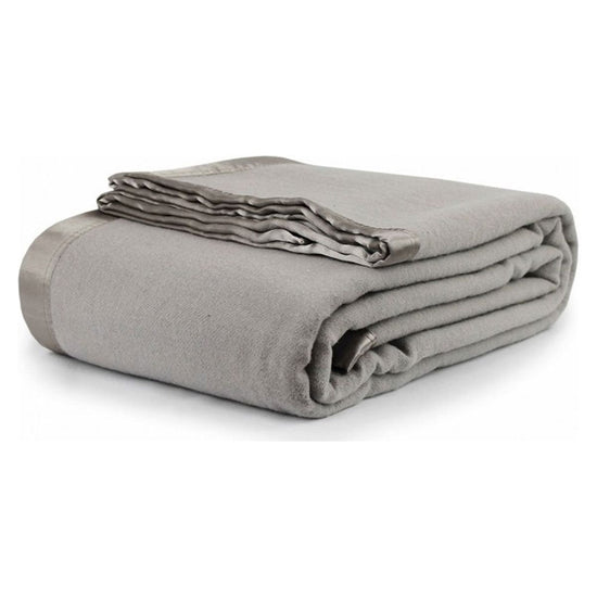 Jason 400GSM Australian Washable Wool Blanket Platinum Single/Double
