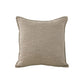 Jason Linen Look Square Filled Cushion 44 x 44 + 1 cm Sand