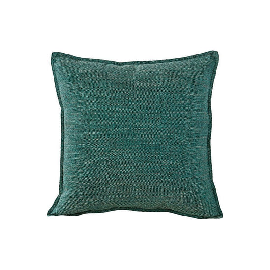 Jason Linen Look Square Filled Cushion 44 x 44 + 1 cm Teal