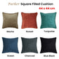 Jason Parker Charcoal Square Filled Cushion 44 x 44 cm