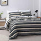 Jason Brighton Charcoal Quilt Cover Set King