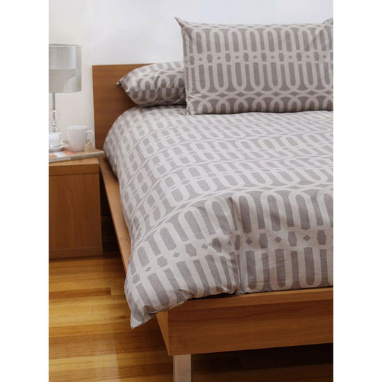 Jason Linx Sand Quilt Cover Set Double