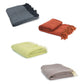 Herringbone Acrylic Throw Heather