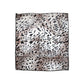 750gsm 3.5kg Double Layer Animal Print Faux Mink Blanket Queen 200x240 cm Taupe Jaguar
