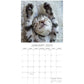 Cat Naps - 2025 Square Wall Calendar Pets Animals 16 Months Premium Planner Gift