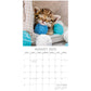 Cat Naps - 2025 Square Wall Calendar Pets Animals 16 Months Premium Planner Gift